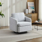 Fauteuil pivotant Chenille au design moderne et épuré