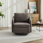 Fauteuil pivotant Chenille au design moderne et épuré
