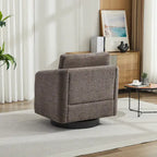 Fauteuil pivotant Chenille au design moderne et épuré