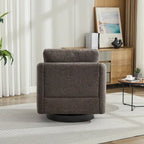 Fauteuil pivotant Chenille au design moderne et épuré