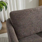 Fauteuil pivotant Chenille au design moderne et épuré