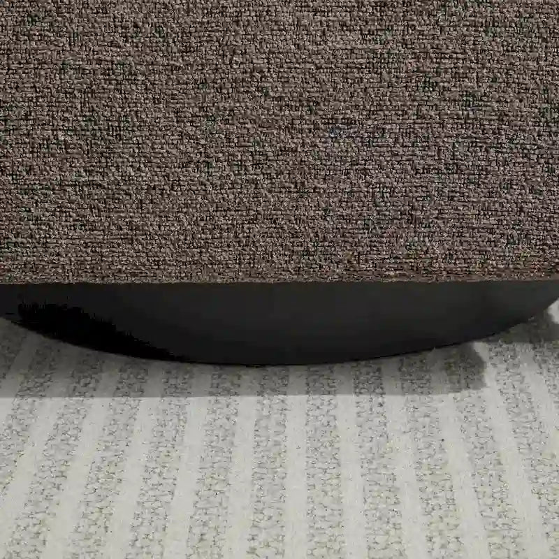 Fauteuil pivotant Chenille au design moderne et épuré