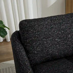 Fauteuil pivotant Chenille au design moderne et épuré