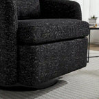 Fauteuil pivotant Chenille au design moderne et épuré