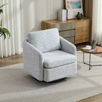 Fauteuil pivotant Chenille au design moderne et épuré
