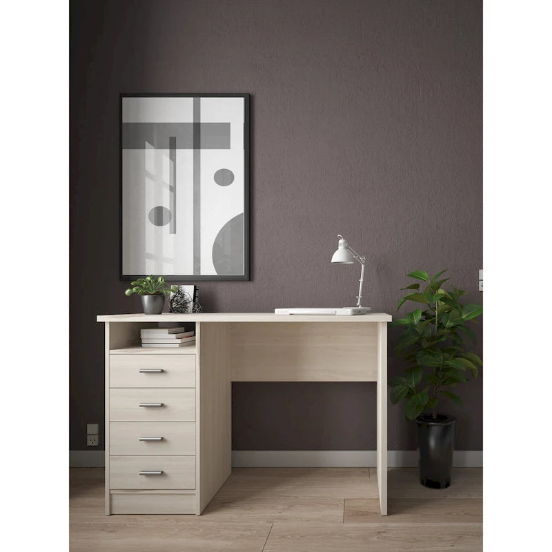 Bureau d'ordinateur à quatre tiroirs