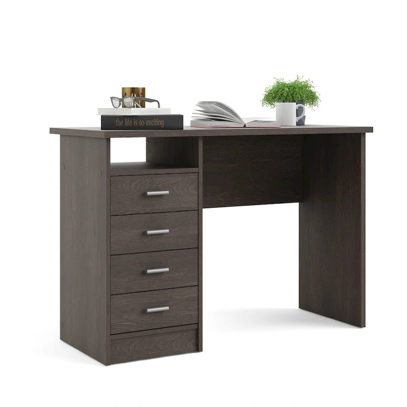 Bureau d'ordinateur à quatre tiroirs