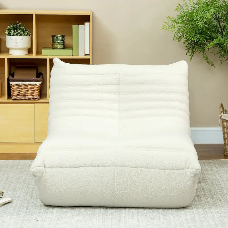 Fauteuil paresseux géant, canapé-poufs haute densité