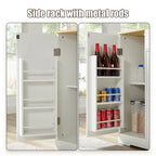 Grand îlot de cuisine avec meuble de rangement pour poubelle (tabouret non inclus)
