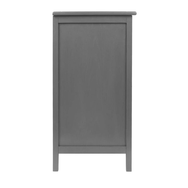 Commode 3 tiroirs en rotin naturel sculpté ajouré