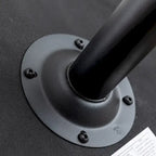 Tabourets de bar pivotants réglables avec assise rembourrée en tissu