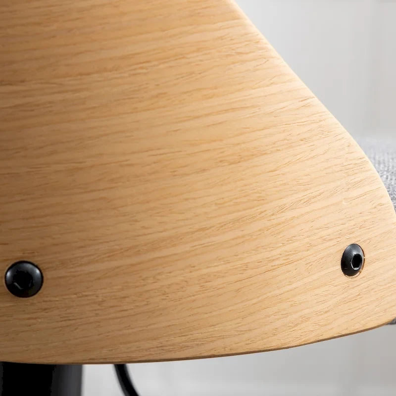 Tabourets de bar pivotants réglables avec assise rembourrée en tissu