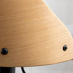 Tabourets de bar pivotants réglables avec assise rembourrée en tissu