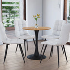 Table de bistrot ronde avec pied central