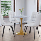 Table de bistrot ronde avec pied central