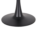 Table de bistrot ronde avec pied central
