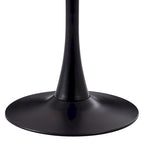 Table de bistrot ronde avec pied central