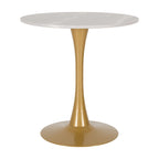 Table de bistrot ronde avec pied central