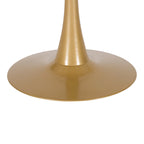 Table de bistrot ronde avec pied central