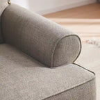 Fauteuil et causeuse en tissu