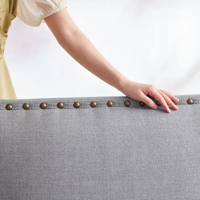 Fauteuil et causeuse en tissu