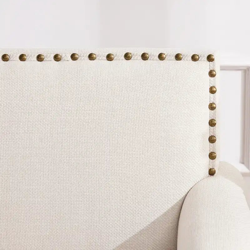Fauteuil et causeuse en tissu