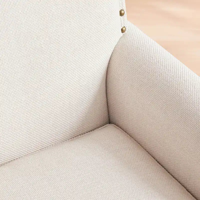 Fauteuil et causeuse en tissu
