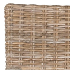 Chaises de salle à manger en rotin naturel