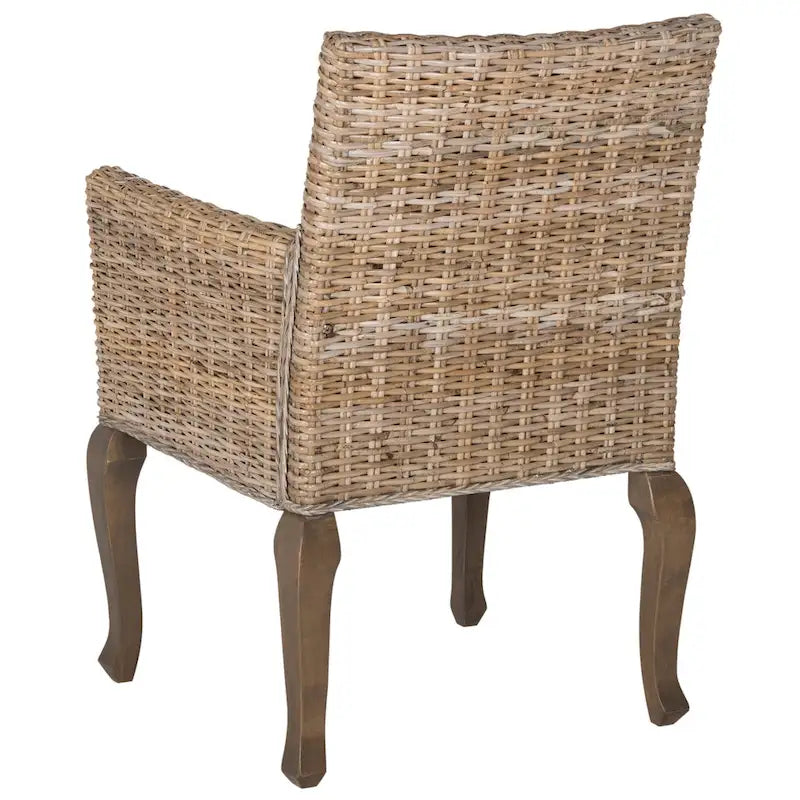 Chaises de salle à manger en rotin naturel