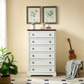 Organisateurs de placard commode modernes à 6 tiroirs pour chambre à coucher
