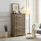 Organisateurs de placard commode modernes à 6 tiroirs pour chambre à coucher