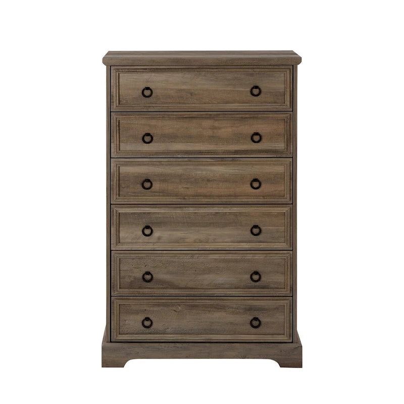 Organisateurs de placard commode modernes à 6 tiroirs pour chambre à coucher