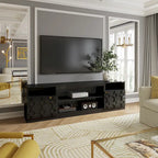 Meuble TV laqué brillant