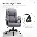 Fauteuil de bureau de direction grand et robuste à dossier haut