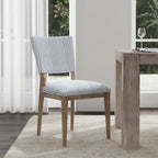 Chaise de salle à manger capitonnée
