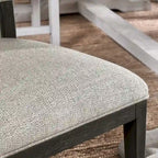 Chaise de salle à manger capitonnée