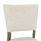 Chaise de salle à manger capitonnée